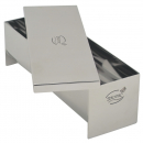 Pasteten- und Terrinenform mit Deckel von ST�DTER, L�nge 23 cm