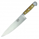 Kochmesser mittel X805/21 von G�DE, Serie Alpha Olive, 21 cm Klinge