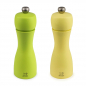 Preview: Pfeffer- + Salzmühle Tahiti Duo Frühling grün / gelb B-Ware 15 cm hoch von PEUGEOT