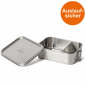 Preview: Bento Classic+ einlagig 1100 ml Edelstahl ECO BROTBOX