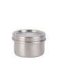 Preview: Dipdöschen rund 50 ml Edelstahl von ECOGECKO