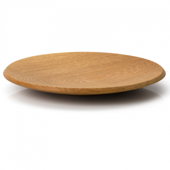 Schale aus Eiche, 25 cm Durchmesser, CONTINENTA