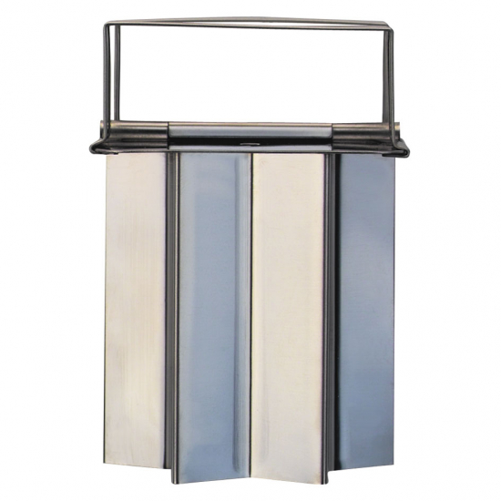 Zimtstern-Ausstecher 5 cm klappbar aus Edelstahl von STÄDTER