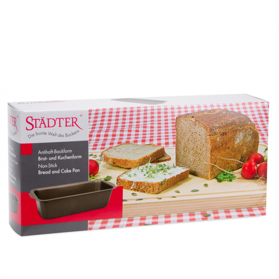 Brotbackform / Kastenform Länge 17,5 cm von STÄDTER