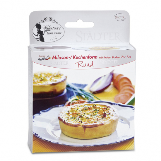 Millason-Form 10 cm, 2er-Set, von STÄDTER