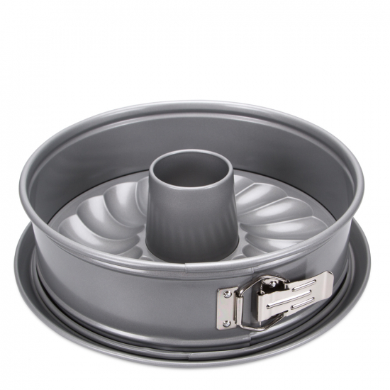 Springform mit Flachboden + Rohrboden 26 cm Durchmesser von STÄDTER „We love baking“