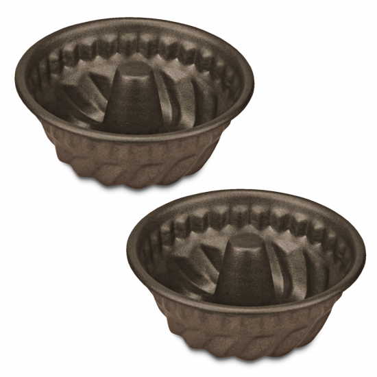 Mini-Gugelhupfform 7 cm Durchmesser 2er-Set von STÄDTER
