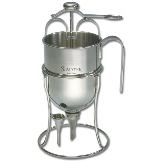 Pralinenfüller aus Edelstahl, 500 ml Volumen, STÄDTER