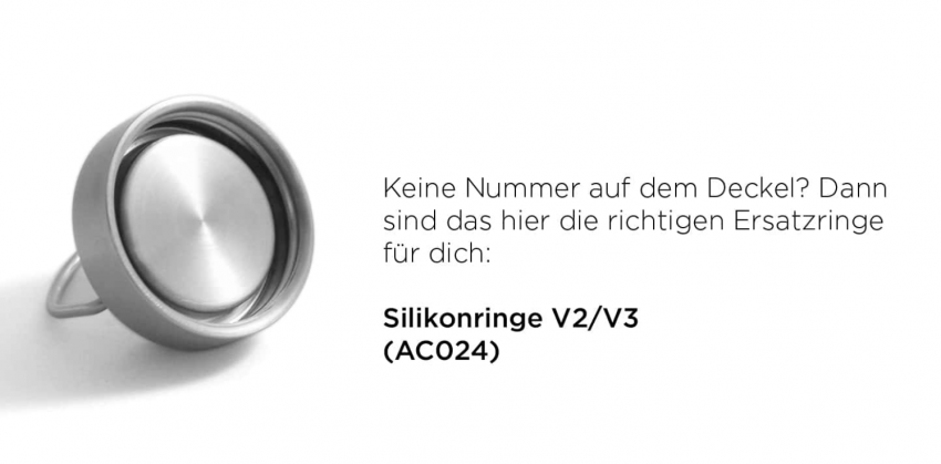 Silikonringe AC024 für Trink- / Isolierflaschen ECO BROTBOX