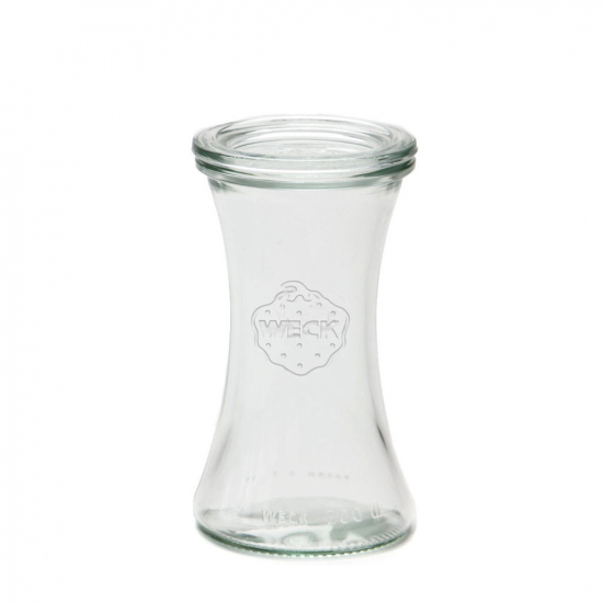 Delikatessenglas 200 ml 12,2 cm hoch mit Deckel von WECK