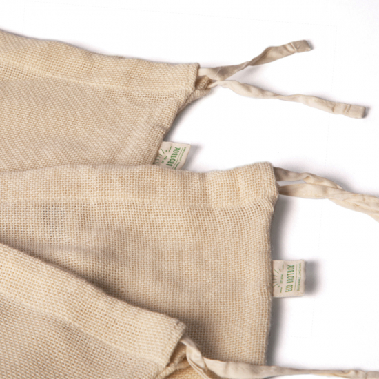 Eco Fresh Bag / Netzbeutel 3 Stück aus Biobaumwolle von ECO BROTBOX