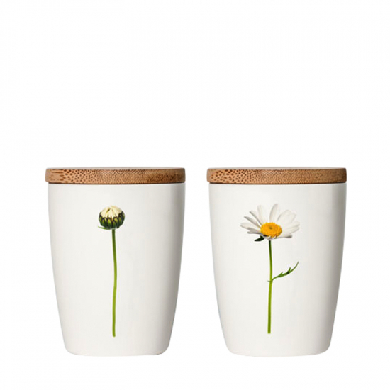 Becher Gänseblümchen, 240 ml, Porzellan von SIMPLY FLOWERS