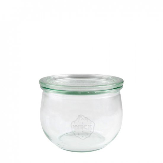Tulpenglas 580 ml 8,5 cm hoch mit Deckel von WECK
