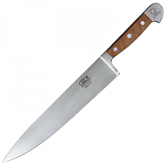 Kochmesser groß B805/26 von GÜDE, Serie Alpha Birne, 26 cm lange Klinge