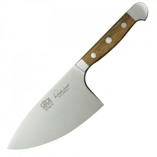 Kräutermesser Shark E749/14 von GÜDE, Serie Alpha Fasseiche, 14 cm lange Klinge