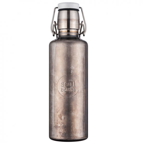 Trinkflasche industrial insulated 600 ml Edelstahl von SOULBOTTLES