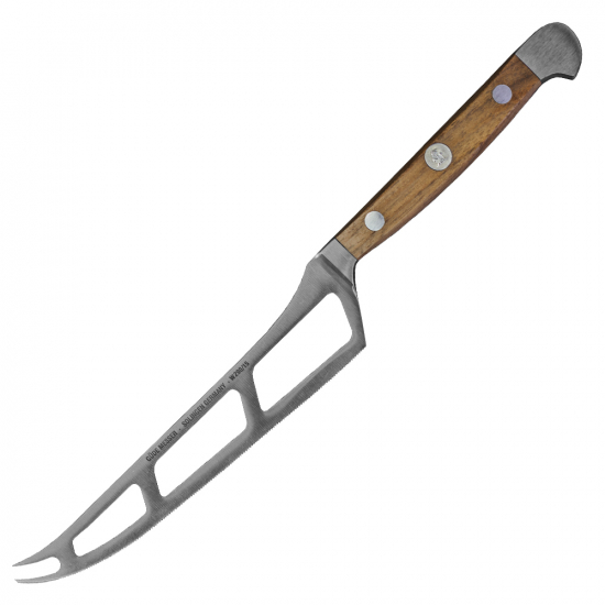 Käsemesser W290/15 von GÜDE, Serie Alpha Walnuss, 15 cm Klinge