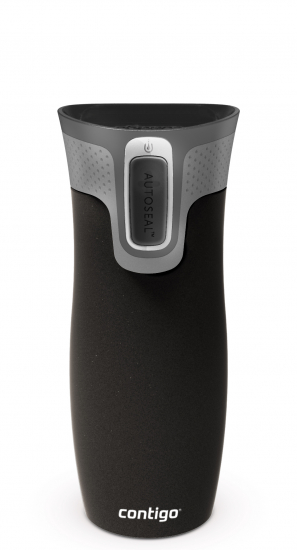 Thermobecher West Loop 2.0 schwarz matt 470 ml von CONTIGO