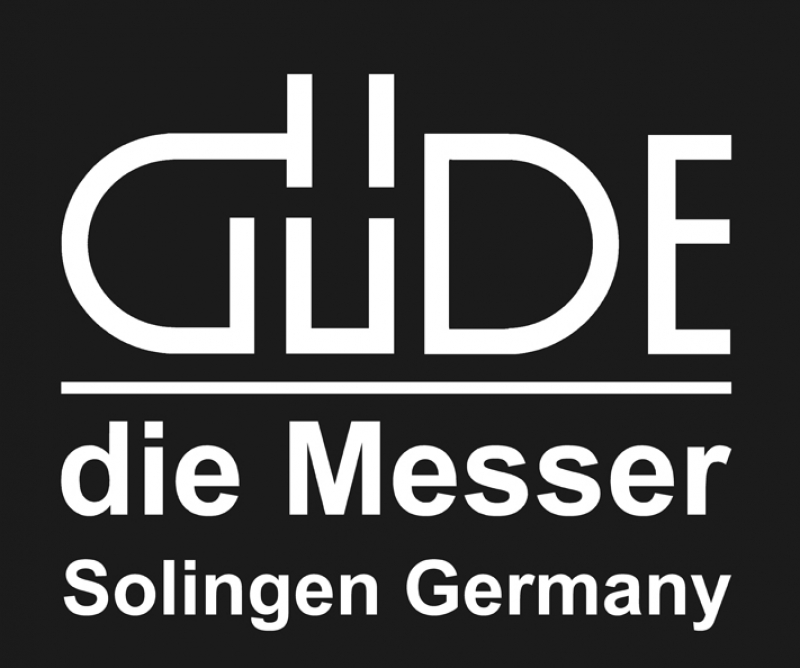 Steakmesser X313/12 und Gabel X013/09 von GÜDE, Serie Alpha Olive