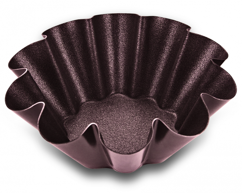Briocheform 7 cm Durchmesser, 6 Stück, von STÄDTER