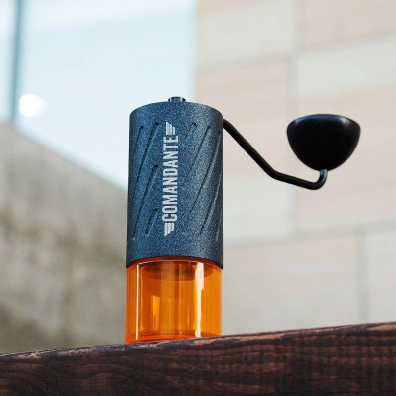 Kaffeemühle C60 Baracuda Nautilus Blue Edelstahl von COMANDANTE