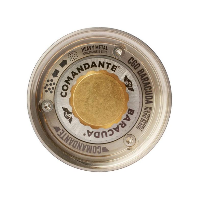 Kaffeemühle C60 Baracuda Nautilus Blue Edelstahl von COMANDANTE