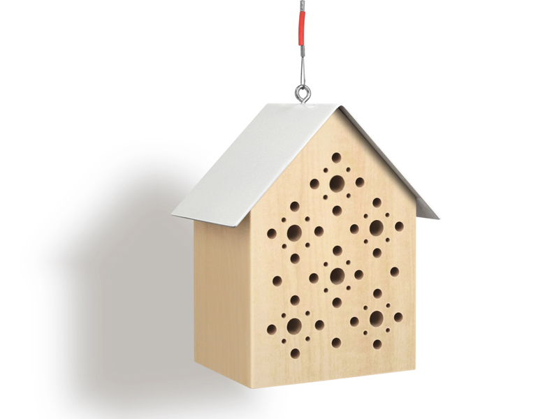 Bienenhotel Bees Inn aus Lindenholz von SIDE BY SIDE