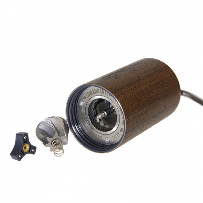 Kaffeemühle C40 MK4 Nitro Blade Snow White Edelstahl von COMANDANTE