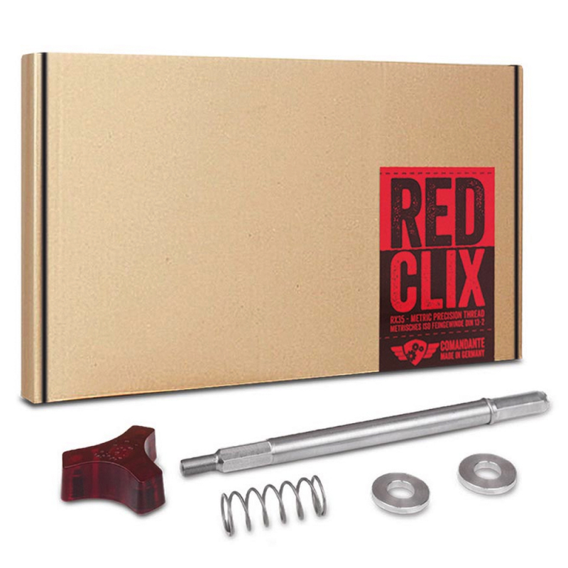 Mahlgradachse Red Clix RX35 für Kaffeemühle C40 von COMANDANTE