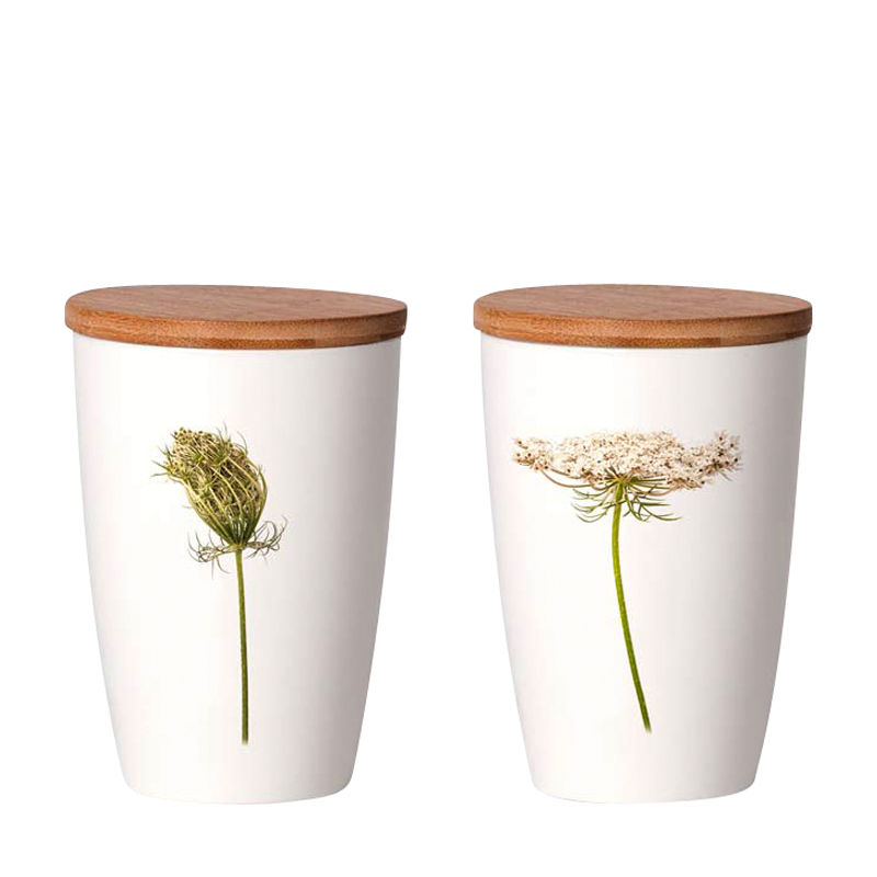 Becher Wilde Karotte, 360 ml, Porzellan von SIMPLY FLOWERS