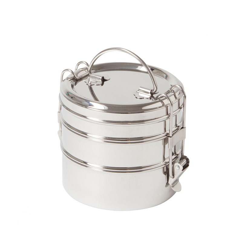 Lunchbox Tiffin Swing+ 1200 ml B-Ware dreilagig Edelstahl ECO BROTBOX