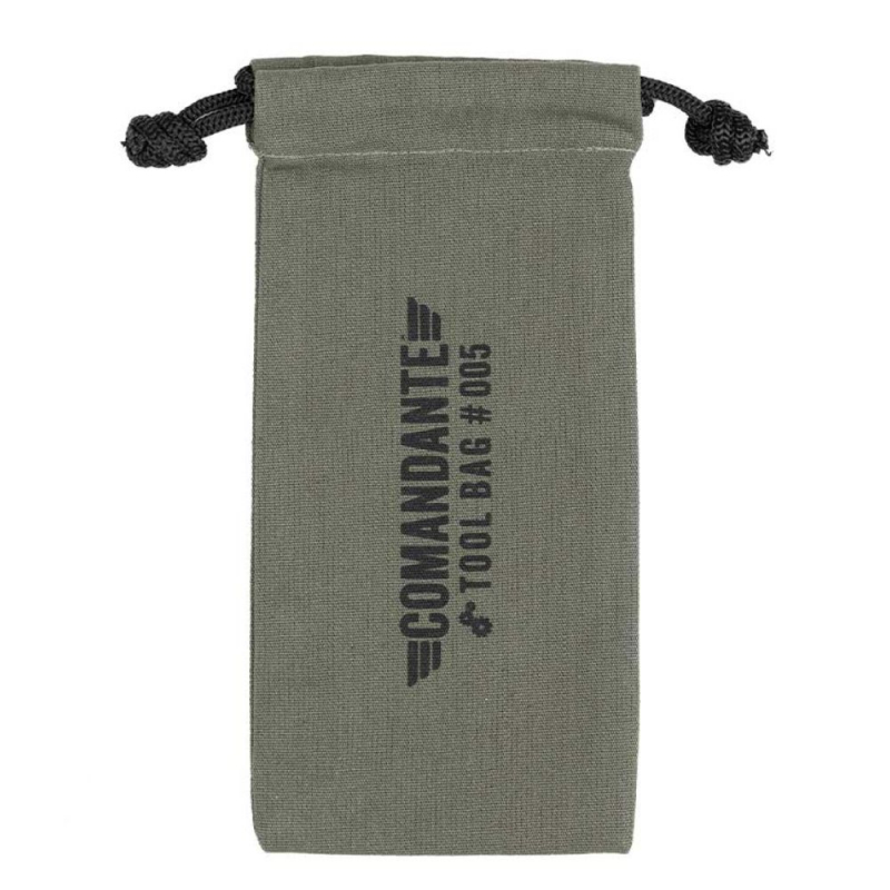 Tasche Tool Bag #5 22,5 x 10,5 cm aus Baumwoll-Canvas von COMANDANTE