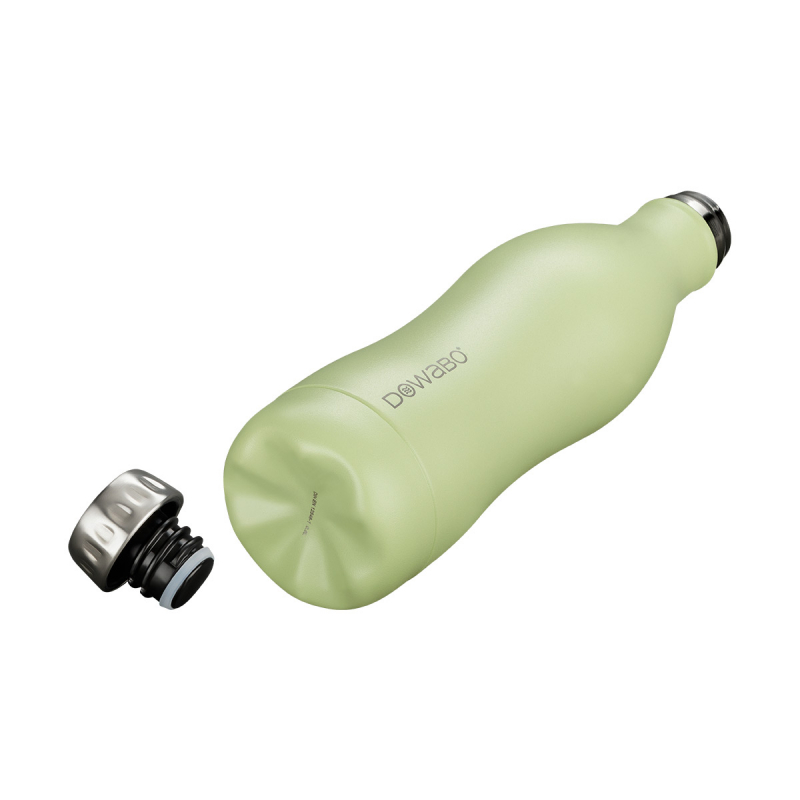 Isolierflasche Dowabo 500 ml Grasshopper Edelstahl 100% dicht von DOWABO